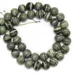  Jasp Zebra Verde Rotund 15 mm Margele Pietre Semipretioase