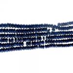  Margele Bijuterii Lapiz Lazuli Rotund Fatetat 6x4 - 9x5 mm