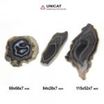  Cabochon Agata Sardonix 69-115 x 28-66 x 7 mm - Unicat