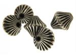  Margele din metal placat butoias 20x20 mm - 2 Buc