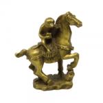  Maimuta pe Cal - Figurina din Bronz 6 x 3 x 2 cm