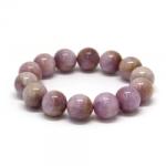  Bratara Kunzit Lila Diametru 60 mm - Rotund 16 mm