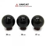  Sfera Cuart Negru - Cuart Morion Natural - 57-59 mm - (XXL) - 1 Buc