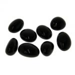  Cuart Negru - Cuart Morion Rulat Natural - 29-37 x 22-25 mm - ( XL ) - 1 Buc