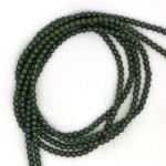  Hematit Mat Verde Rotund Fatetat Margele Pietre Semipretioase pentru Bijuterii 2x2 mm