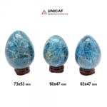  Ou Apatit Albastru Mineral Natural 60-73 x 47-53 mm - 1 Buc