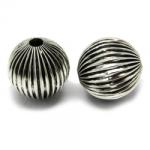  Margele Alama Argintata Rotund - 52 x 50 mm - 1 Buc