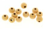  Margele Gold Filled Sablate Rotunde - Stardust Laser Cut Beads 3.0H0.9 mm - 5 Buc