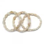  Bratara Cuart Diametru 54 mm din Margele Dreptunghi - 7-11 mm - Margea 4 mm