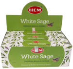  Betisoare Parfumate Salvie Alba HEM Premium Masala - White Sage - 15g