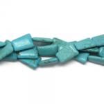  Magnezit Colorat Margele Pietre Semipretioase Dreptunghi - 25 x 17 mm