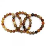  Bratara Jad Orange Diametru 62 mm, Rotund - 10 - 10, 9 mm