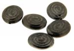  Margele din metal placat oval 22x18 mm - 4 Buc