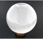  Sfera Mineral Natural Selenit alb 79-82 x 79-82 mm - 1 Buc