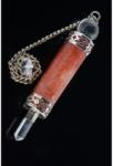  Pendul Aventurin Orange-varf cuart-sfera cuart-7 cm