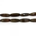 Agata sardonix Margele Pietre Semipretioase Tub Fatetat - 40 x 10-13 mm