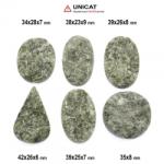  Cabochon Serafinit Druzy 34-42 x 23-28 x 6-9 mm - Unicat