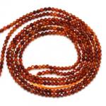  Zircon Colorat Rosu Margele Pietre semipretioase Rotunde Fatetate - 2 mm