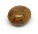  Piatra Naturala Cuart cu Limonit - Golden Healer Palm Stone 54x48 mm ( XXL ) - Unicat