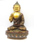  Bhaisajya Buddha Medicinei Statueta din Bronz - 20 x 30 x 11 cm - 1 Buc