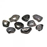  Cabochon Agata Druzy 16-33 x 13-21 x 4-6 mm - 1 Buc