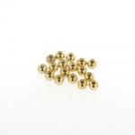  Margele Gold Filled Rotunde - Shiny Beads 2.5H0.9 mm - 5 Buc