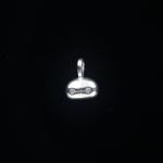  Charm Argint 925 Oval 9 x 7 mm