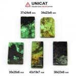  Pandantiv Gaspeit - 34-43 x 19-25 x 6-7 mm