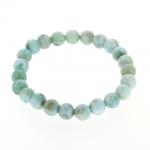  Bratara din Larimar Diametru 50 mm - Margele Rotunde 7 mm