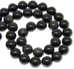  Obsidian Auriu Rotund Margele Pietre Semipretioase pentru Bijuterii 14 mm