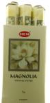  Betisoare Parfumate HEM Magnolia - Parfumul Puritatii Ancestrale - Incense - 1 Set