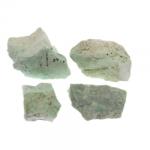  Cristal Natural Crisopraz Verde - Pimelit Polonia Brut 55-56x38-40 mm ( XXL ) - 1 Buc