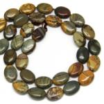  Jasp Picasso Margele Pietre Semipretioase Oval - 19 x 14 x 6 mm