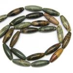  Jasp Picasso Margele Pietre Semipretioase Tub 30 x 10 mm
