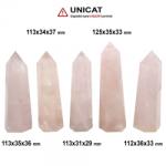  Obelisc Cuart Roz - 112-125 x 31-36 x 29-37 mm ( XXL) - 1 Buc