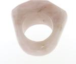  Inel Cuart Roz Dreptunghi Fatetat - Diametru Gaura 64 mm