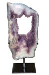  Felie Ametist Natural Brazilia cu Suport - 45x17 cm- Unicat