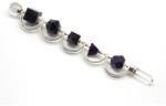  Bagheta Ametist Natural - 7 Chakre - Varf Cuart - Sfera Cuart 10.5-10 x 2x2 cm - 1 Buc