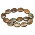  Margele Bijuterii Opal Verde Oval 30 x 22 mm