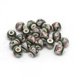  Margele Ceramica Inka - rotund - 10 mm - 1 Buc