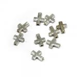  Cruce Latin Charm Bijuterii Argint 925 - 14x10x2, 5 mm - 1 Buc