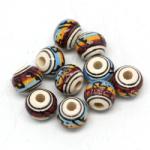  Margele Ceramica Inka Rotunde 10x13 mm - 1 Buc