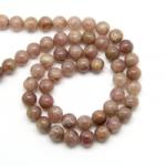 Margele Bijuterii Aventurin Rosu Rotund 12 mm
