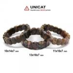  Bratara Pietersit Diametru 56 mm, Dreptunghi 10-13 x 14-18 x 7 mm - concepttropic - 160,00 RON