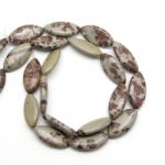  Margele Bijuterii Jasp Chinezesc Peisaj Chohua Oval - 30x15 mm