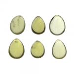  Pandantiv Cuart Lemon in Forma de Picatura - 26-31 x 21-24 x 12-17 mm - 1 Buc
