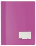 DURABLE Dosar plastic extra wide cu sina si eticheta Duralux Durable, roz