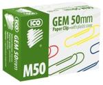 ICO Gémkapocs M50 ICO színes műanyag bevonatú, 50 mm, 100 db/doboz (7350050002)