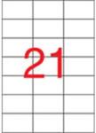 APLI Etikett 70x42, 4mm, 2100 etikett/csomag, univerzális, APLI (1276/3136)