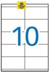 APLI Etikett 105x57mm, 1000 etikett/csomag, 2 pályás, APLI (1278)